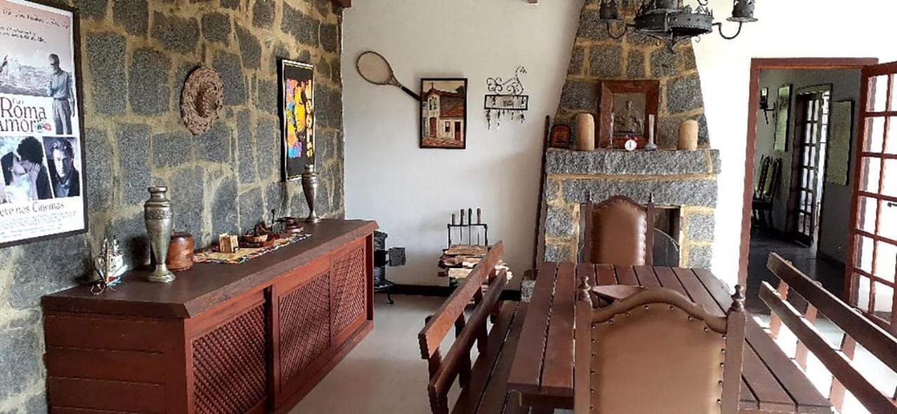 Chacara Com Wi-Fi, Churrasqueira E Lazer Em Cunha Bagian luar foto